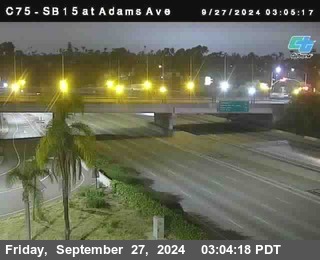 SB 15 at Adams Ave (On Ramp)