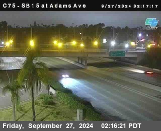 SB 15 at Adams Ave (On Ramp)