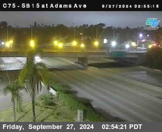 SB 15 at Adams Ave (On Ramp)