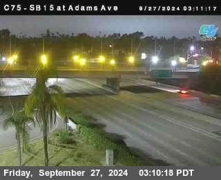 SB 15 at Adams Ave (On Ramp)