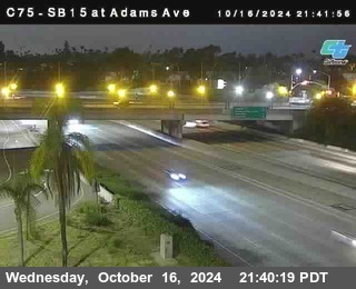 SB 15 at Adams Ave (On Ramp)