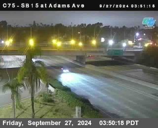 SB 15 at Adams Ave (On Ramp)