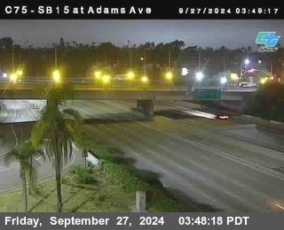 SB 15 at Adams Ave (On Ramp)