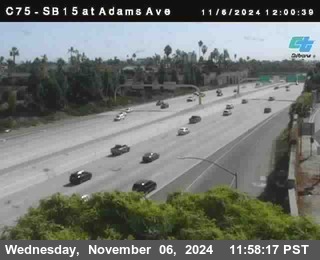 SB 15 at Adams Ave (On Ramp)