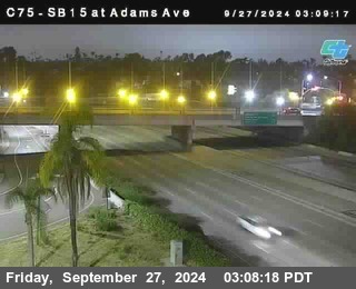 SB 15 at Adams Ave (On Ramp)