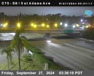 SB 15 at Adams Ave (On Ramp)