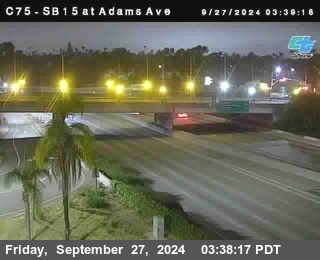 SB 15 at Adams Ave (On Ramp)