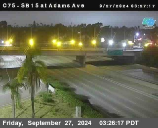 SB 15 at Adams Ave (On Ramp)