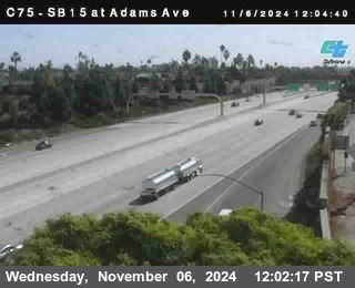 SB 15 at Adams Ave (On Ramp)