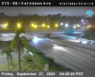 SB 15 at Adams Ave (On Ramp)