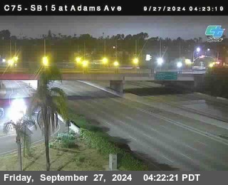 SB 15 at Adams Ave (On Ramp)