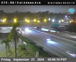 SB 15 at Adams Ave (On Ramp)