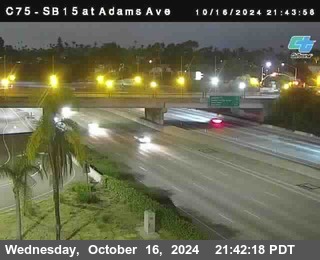 SB 15 at Adams Ave (On Ramp)