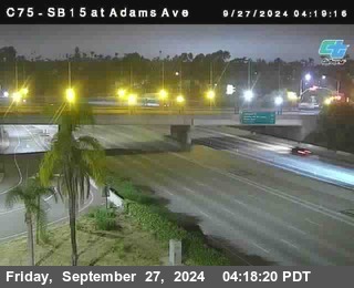 SB 15 at Adams Ave (On Ramp)