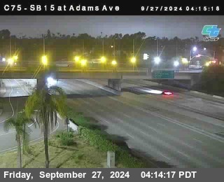 SB 15 at Adams Ave (On Ramp)