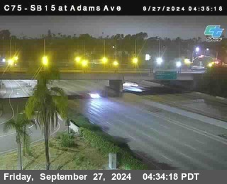 SB 15 at Adams Ave (On Ramp)