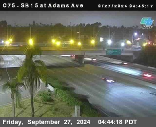 SB 15 at Adams Ave (On Ramp)