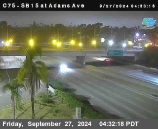 SB 15 at Adams Ave (On Ramp)