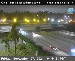 SB 15 at Adams Ave (On Ramp)