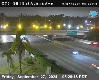 SB 15 at Adams Ave (On Ramp)