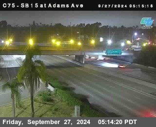 SB 15 at Adams Ave (On Ramp)