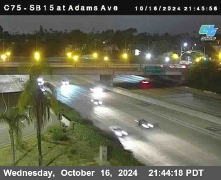 SB 15 at Adams Ave (On Ramp)