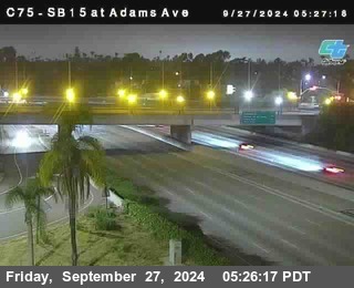 SB 15 at Adams Ave (On Ramp)