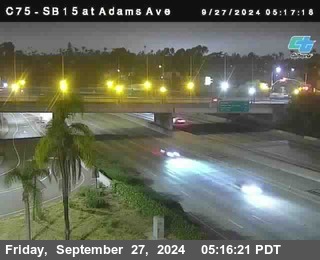 SB 15 at Adams Ave (On Ramp)