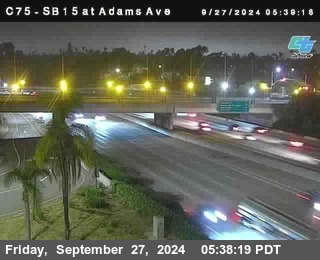 SB 15 at Adams Ave (On Ramp)