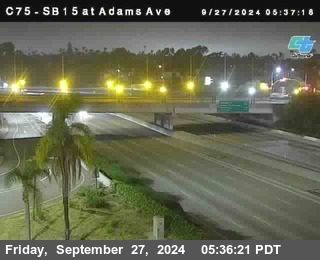 SB 15 at Adams Ave (On Ramp)