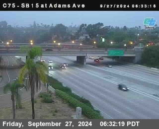 SB 15 at Adams Ave (On Ramp)