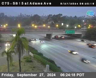 SB 15 at Adams Ave (On Ramp)