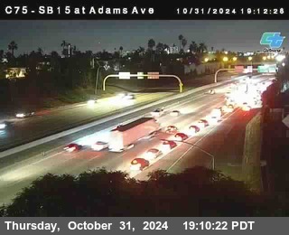 SB 15 at Adams Ave (On Ramp)