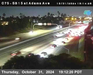 SB 15 at Adams Ave (On Ramp)