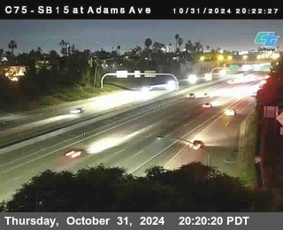 SB 15 at Adams Ave (On Ramp)