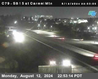 NB 15 at Carmel Mountain Rd.