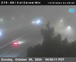 NB 15 at Carmel Mountain Rd.