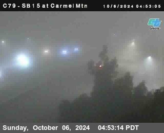 NB 15 at Carmel Mountain Rd.