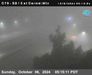 NB 15 at Carmel Mountain Rd.