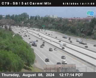 NB 15 at Carmel Mountain Rd.