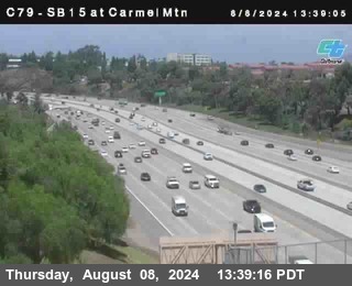 NB 15 at Carmel Mountain Rd.