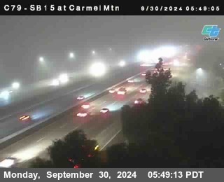 NB 15 at Carmel Mountain Rd.