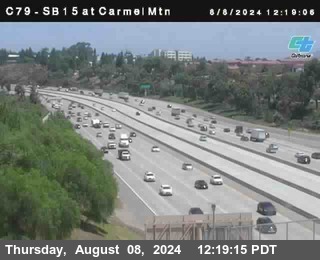 NB 15 at Carmel Mountain Rd.