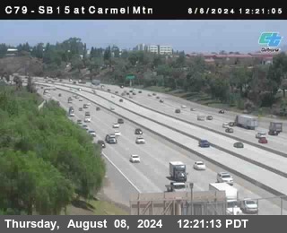 NB 15 at Carmel Mountain Rd.