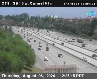 NB 15 at Carmel Mountain Rd.