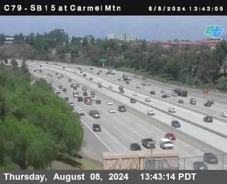 NB 15 at Carmel Mountain Rd.