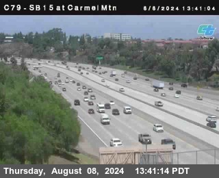 NB 15 at Carmel Mountain Rd.