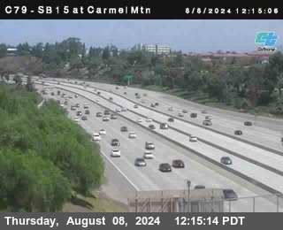 NB 15 at Carmel Mountain Rd.