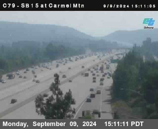 NB 15 at Carmel Mountain Rd.