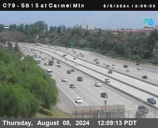 NB 15 at Carmel Mountain Rd.